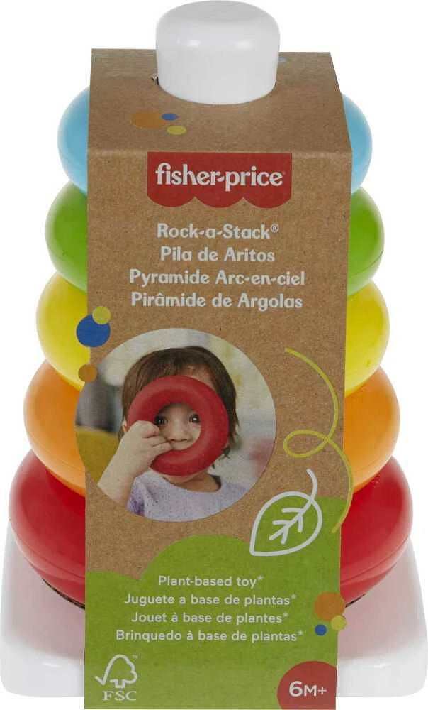 Fisher-Price - Pyramide arc-en-ciel - Édition anglaise