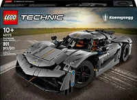 LEGO Technic Koenigsegg Jesko Absolut Gray Hypercar Building Set for Kids 42173