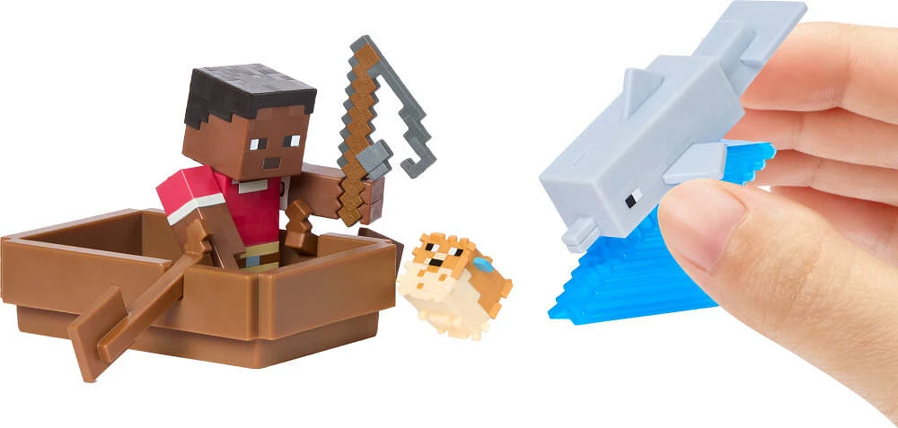Minecraft Figurine Sailor Zuri et accessoires 2-Pack, 3.25-inch Scale Collectible Sets