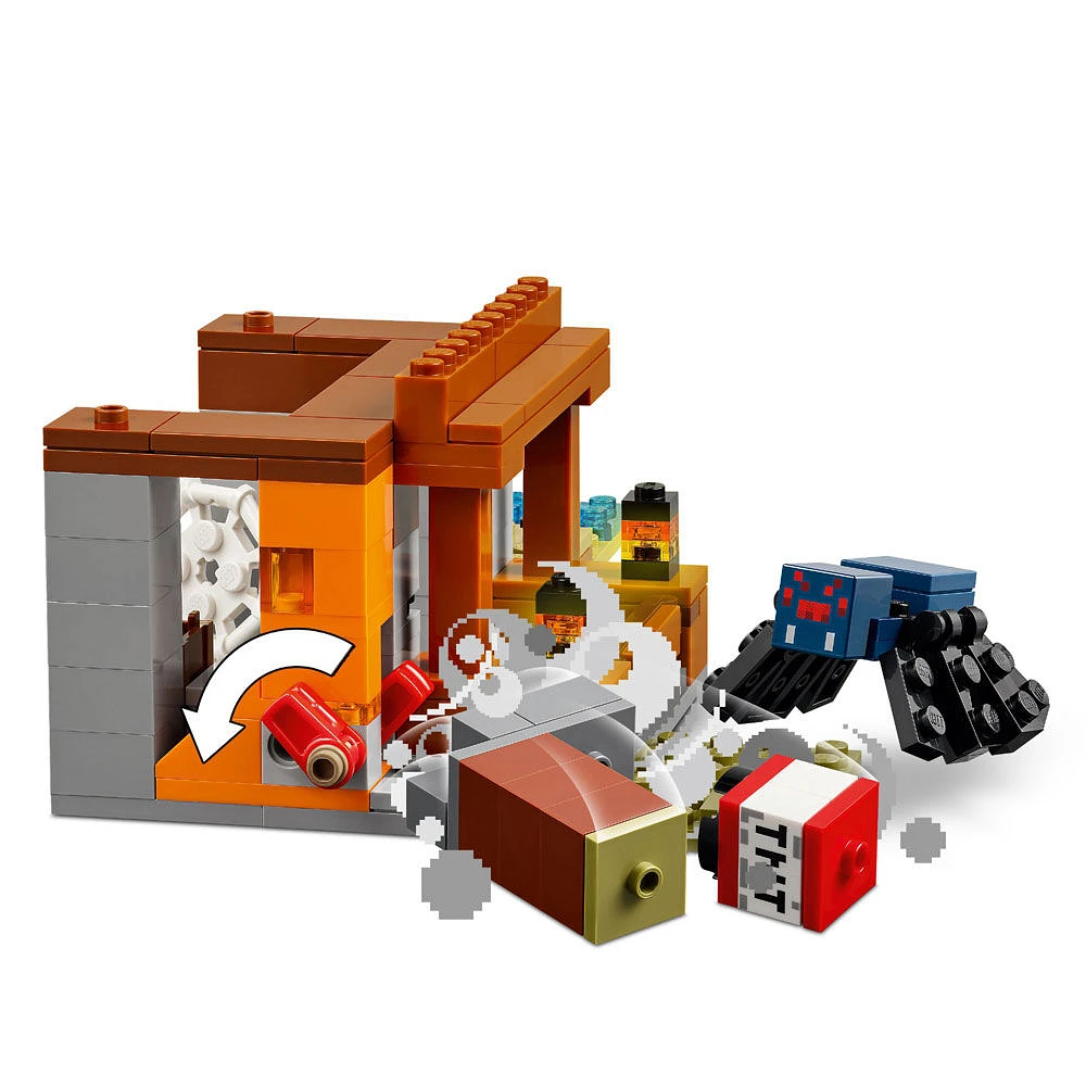 LEGO Minecraft The Armadillo Mine Expedition Toy Figures and Playset - with Gaming Figures for Pretend Play - 21269