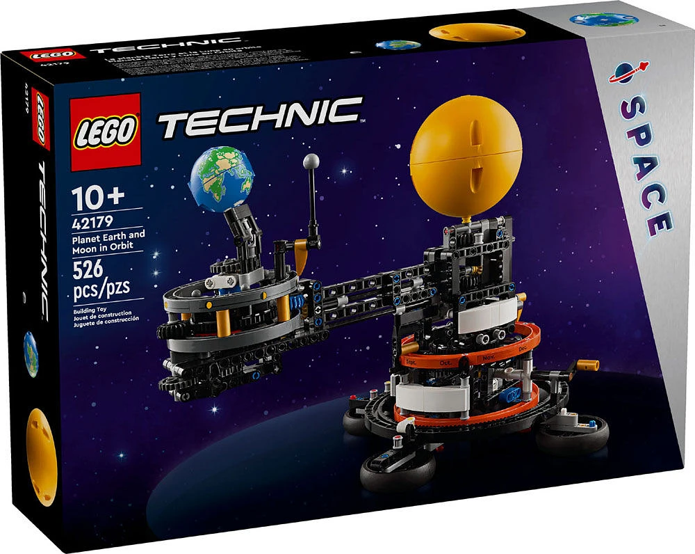 LEGO Technic La planète Terre et la Lune en orbite 42179