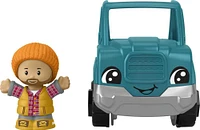 Fisher-Price Little People Pick-Up Truck Toy and Figure Set for Toddlers, 2 Pieces