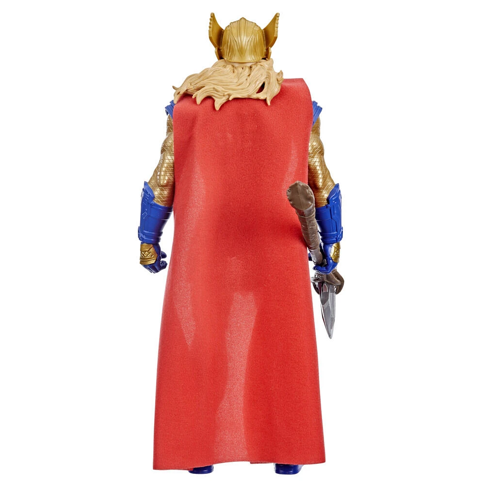 Marvel Studios' Thor: Love and Thunder Stormbreaker Strike Thor, figurine électronique de 30 cm - Édition française