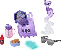 Monster High-Spectra Vondergeist-Poupée, furet Rhuen et accessoires