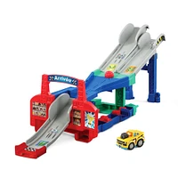 VTech Tut Tut Bolides 4-in-1 Zig-Zag Raceway - French Edition