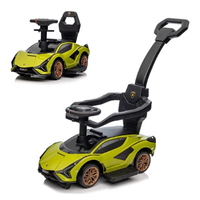 KidsVip Lamborghini Sian Pushcar / Poussette - Vert - Édition anglaise