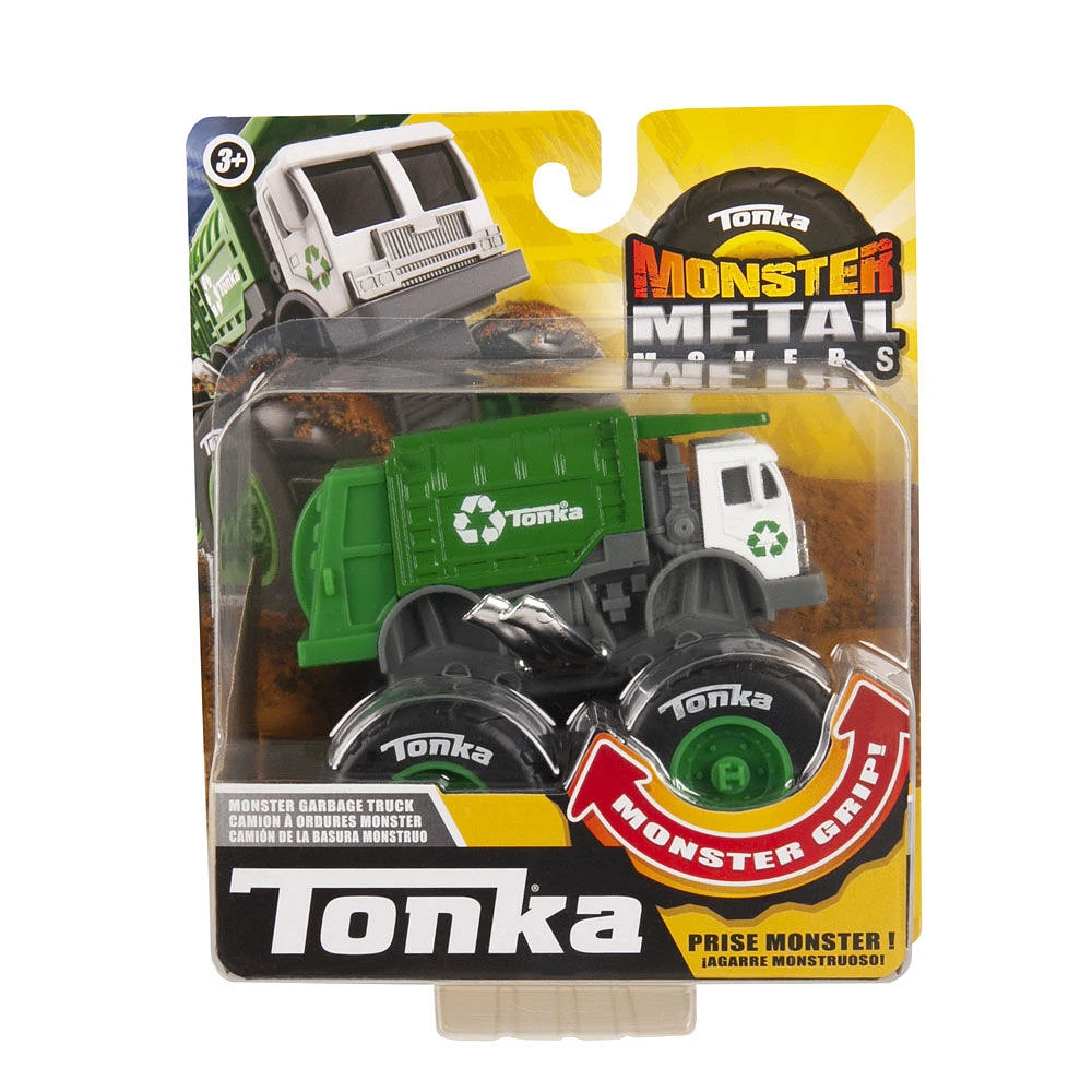 Tonka - Camion à ordures monstre Monster Metal Movers