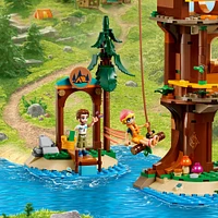 LEGO Friends Adventure Camp Tree House Camping Playset Toy, Gift Idea for Kids 42631