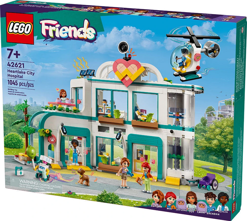 LEGO Friends Heartlake City Hospital Toy Pretend Playset 42621