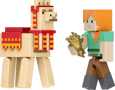 Minecraft - Coffret de 2 figurines articulées de 7,62 cm (3,25 po