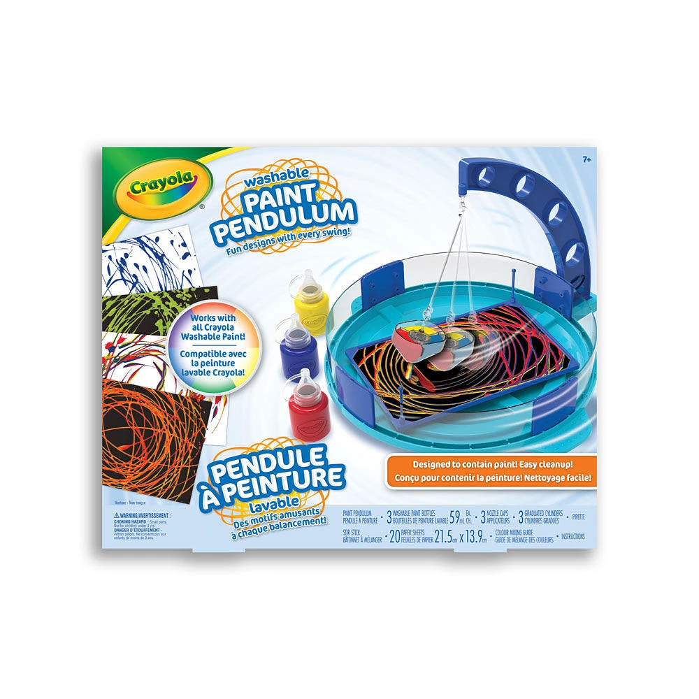 Pendule de peinture lavable Crayola