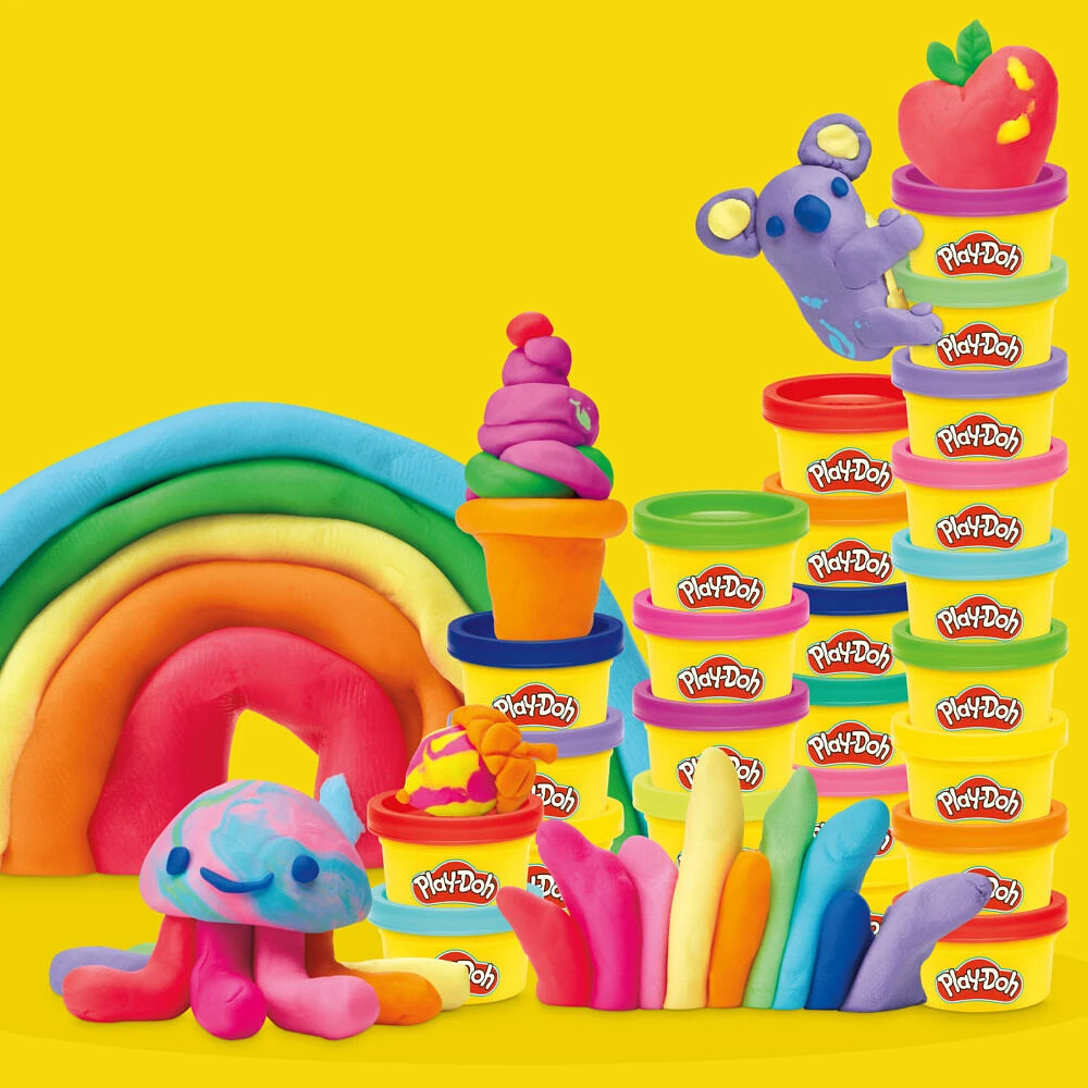 Play-Doh 50 Pack Rainbow Party Favors