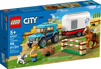 LEGO City Horse Transporter 60327 Building Kit (196 Pieces)