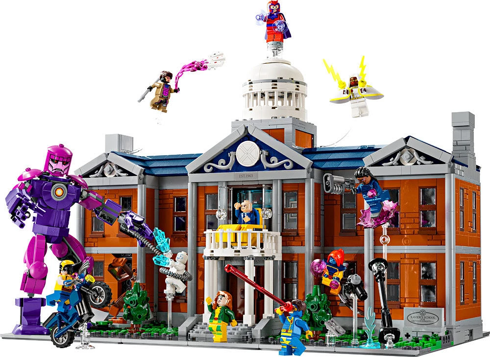 LEGO Marvel X-Men : L'institut Xavier Ensemble à construire pour les amateurs adultes de superhéros 76294