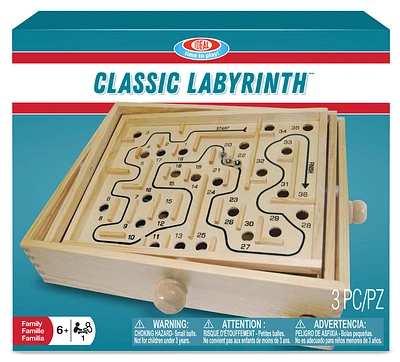 Ideal Games - Labyrinthe en bois - Notre exclusivité