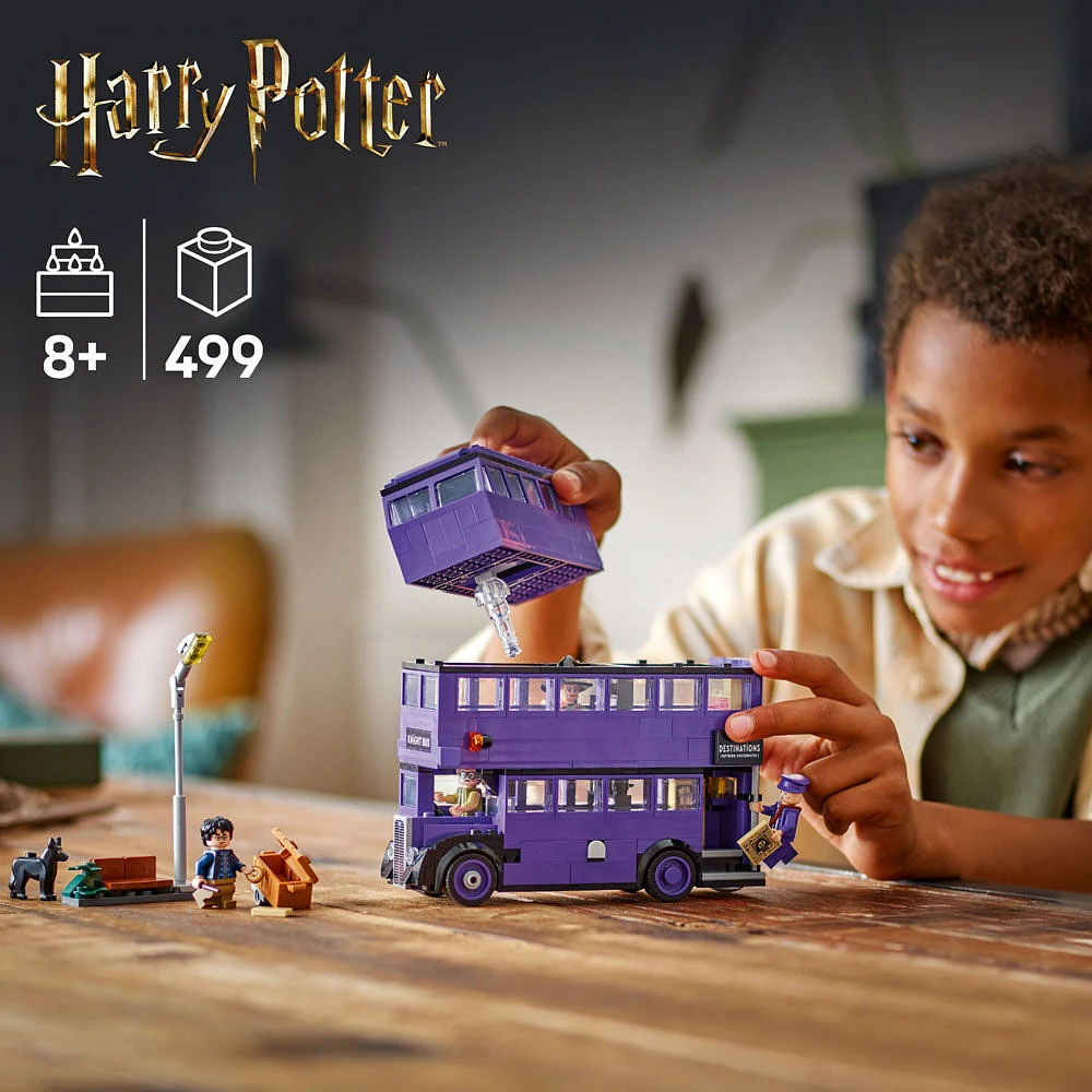 LEGO Harry Potter Knight Bus Adventure Toy for Kids, Boys, and Girls, Ages 8 and Up - 76446