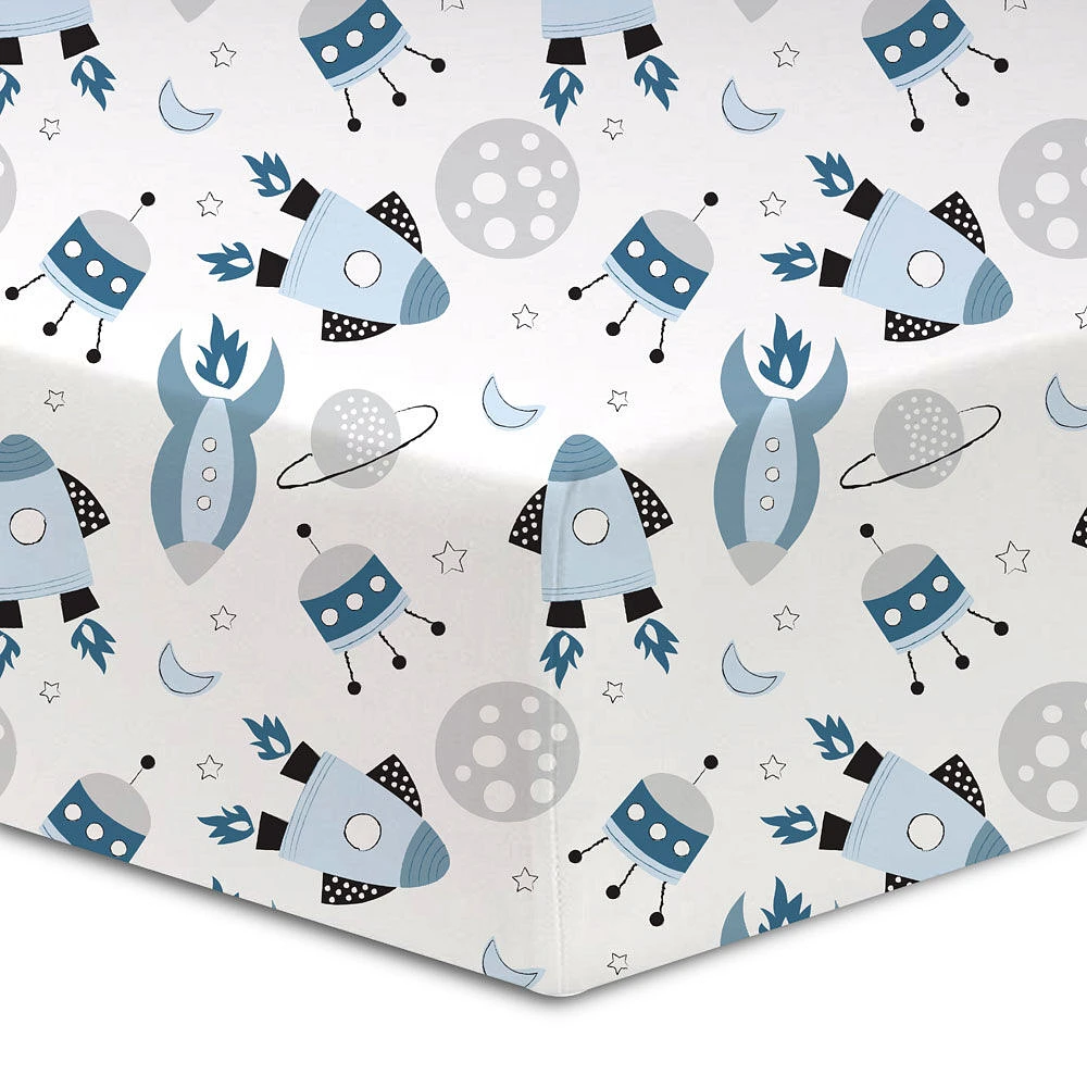 Koala Baby - Drap-housse pour lit de bébé en percale coton