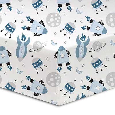 Koala Baby - Drap-housse pour lit de bébé en percale coton
