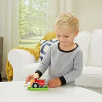 VTech CoComelon Go! Go! Smart Wheels JJ et le tracteur à chansons - Édition anglaise