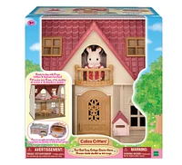 Calico Critters Premier Chalet Douillet Ai Toit Rouge