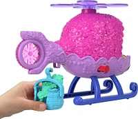 Imaginext DreamWorks Trolls Poppy Figure and Toy Helicopter for Preschool Pretend Play, 4 Pieces - R Exclusive