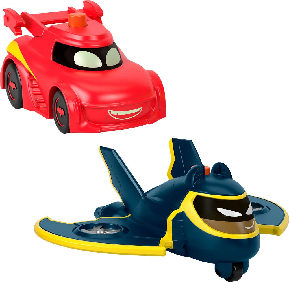 Fisher-Price DC Batwheels Light-Up 1:55 Scale Toy Cars