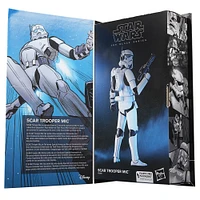 Star Wars The Black Series SCAR Trooper Mic, Star Wars Publishing Collectible 6-Inch Action Figures