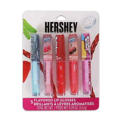 5pcs Tube de Brillant à Lèvres avec Baguette - Hershey