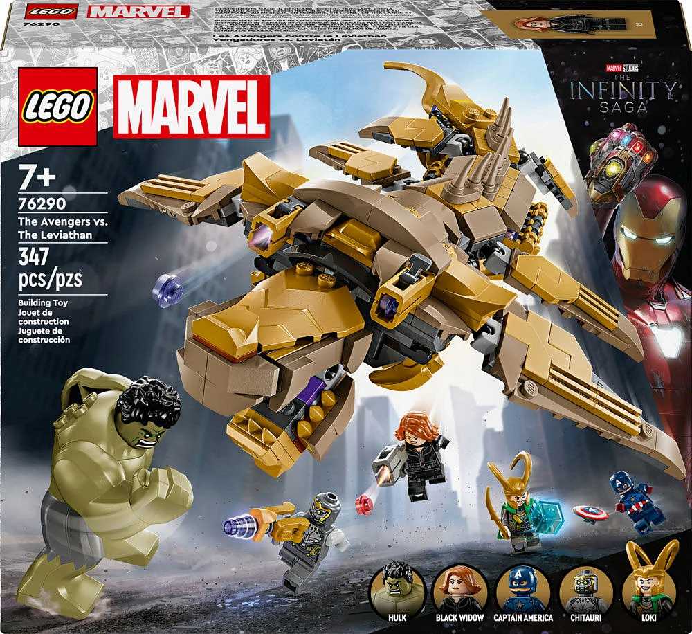 LEGO Marvel Les Avengers contre le Léviathan Ensemble de jeu 76290