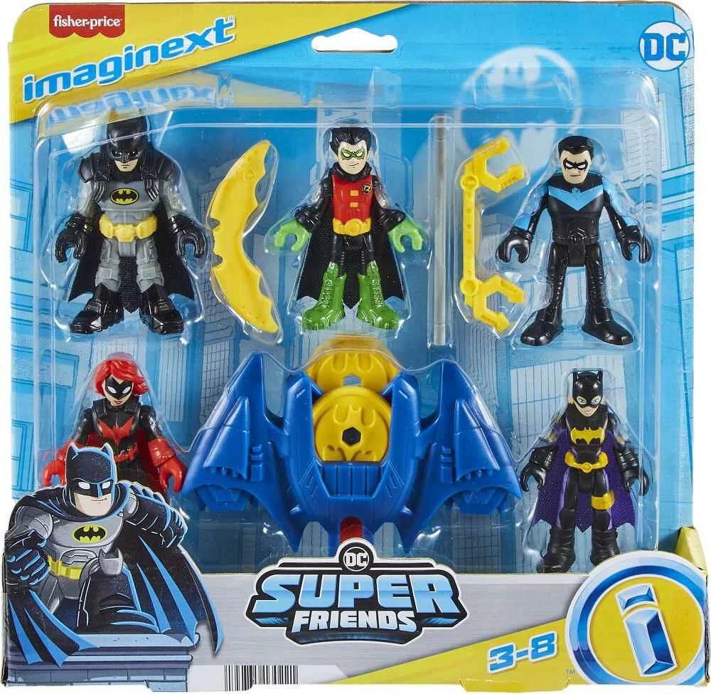 Fisher-PriceImaginext DC Super Friends-Multi-coffret Famille Batman