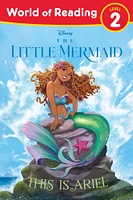 World of Reading: The Little Mermaid: This is Ariel - Édition anglaise