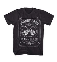 Johnny Cash- Jack Daniels- noir chemise