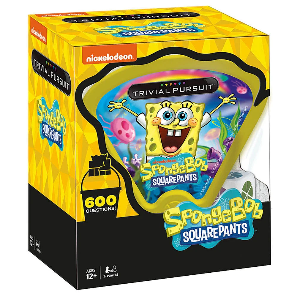 USAopoly TRIVIAL PURSUIT: SpongeBob SquarePants - Édition anglaise