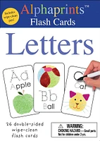 Alphaprints: Wipe Clean Flash Cards Letters - Édition anglaise