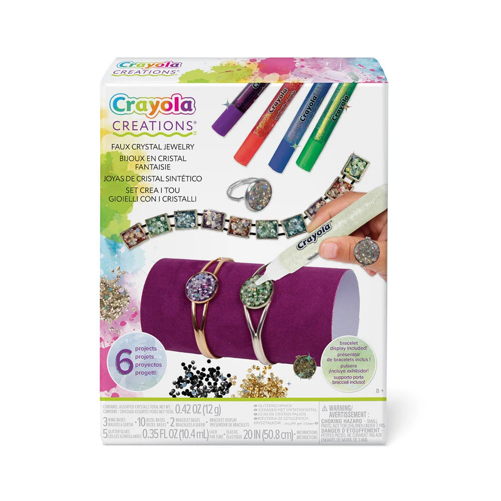 Crayola Creations Faux Crystal Jewelry