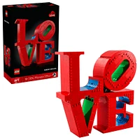 LEGO Art LOVE Building Set for Adults, Gift for Couples and Home Decor Idea 31214