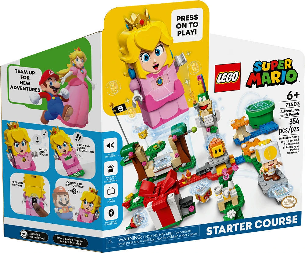 LEGO Super Mario Adventures with Peach Starter Course 71403 Building Kit (354 Pcs)