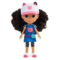 Gabby's Dollhouse, 8-inch Gabby Girl Doll (Travel Edition) with Accessories