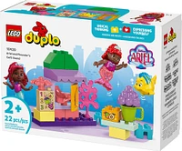 LEGO DUPLO Disney Ariel and Flounder's Café Stand, The Little Mermaid Toys, Kids Learning Toy, 10420