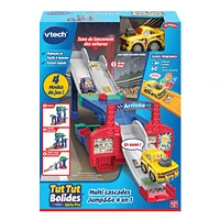 VTech Tut Tut Bolides 4-in-1 Zig-Zag Raceway - French Edition