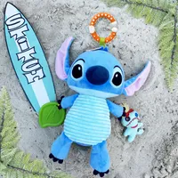 KIDS PREFERRED Disney Baby Lilo & Stitch - Stitch On The Go Activity Toy 12  Inches, Blue