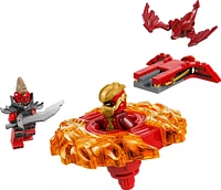 LEGO NINJAGO Kai's Dragon Spinjitzu Spinner - Spinning Blade Battle Building Toy for Kids - 71823