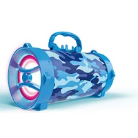 Art+Sound Portable Boombox Blue Camo - English Edition
