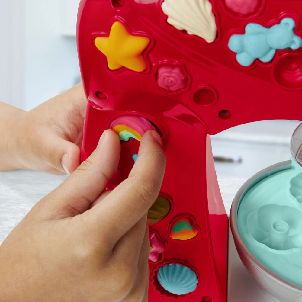 Play-Doh Kitchen Creations Magical Mixer Playset, Toy Mixer with Play Kitchen Accessories