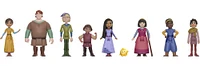 Disney's Wish The Teens Pack of 8 Posable Mini Dolls & Star Figure   