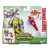 Transformers Dinobot Adventures, jouets convertibles Défenseurs Dinobots Bumblebee