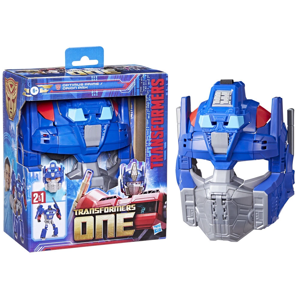 Transformers One 2 in 1 Mask Optimus Prime (Orion Pax) Action Figure