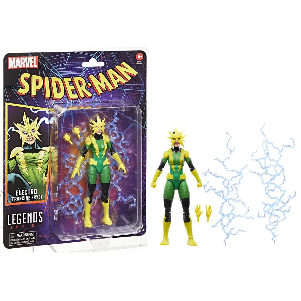Marvel Legends Series Electro (Francine Frye) Comics Action Figure