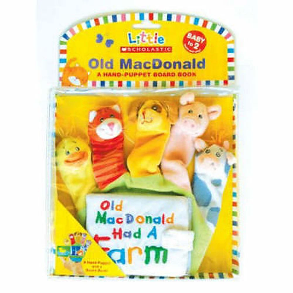 Old MacDonald Puppet Book - English Edition