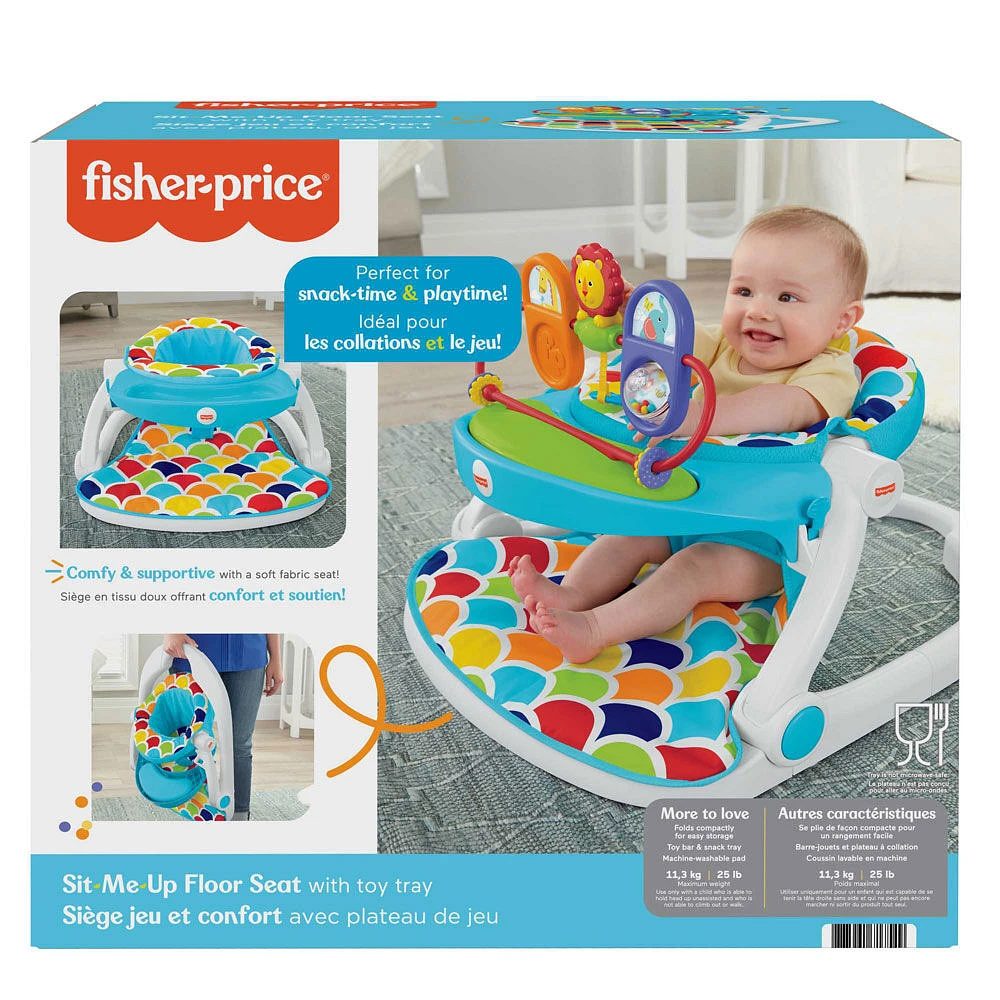 Fisher-Price - Siège jeu et confort de luxe avec plateau de jeu - Collines du bonheur